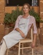 WESTFORDMILL FAIRTRADE COTTON ADULT CRAFT APRON Schürze personalisierbar