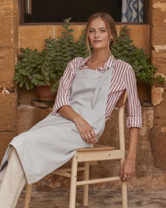 WESTFORDMILL FAIRTRADE COTTON ADULT CRAFT APRON Schürze personalisierbar