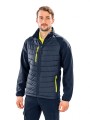Softshells à personnaliser RESULT Veste softshell rembourrée black compass recyclée 