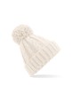 BEECHFIELD CABLE KNIT MELANGE BEANIE Mütze, Schal & Handschuh personalisierbar