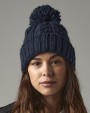 Bonnets personnalisable BEECHFIELD CABLE KNIT MELANGE BEANIE