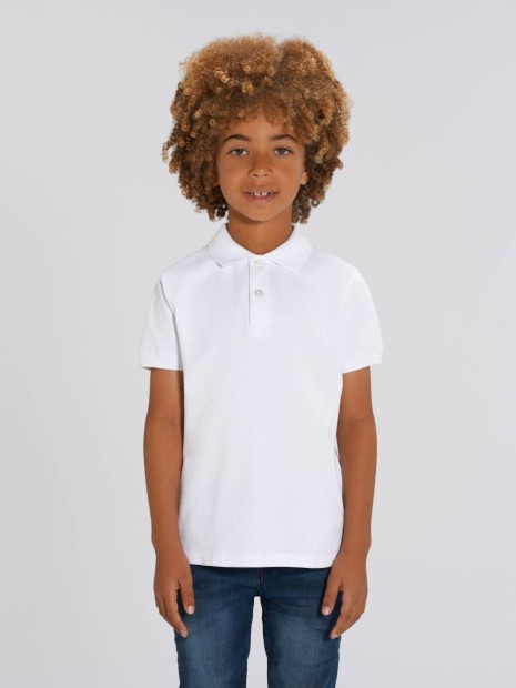 Polos à personnaliser STANLEY/STELLA Mini Sprinter blanc