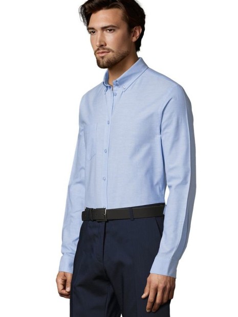 Chemises à personnaliser SOL'S Boston Fit bleu ciel
