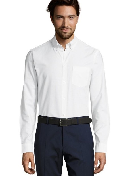 Chemises à personnaliser SOL'S Boston Fit blanc