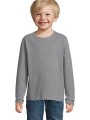 T-Shirts à personnaliser SOL'S Imperial Lsl Kids gris chiné