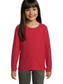 T-Shirts à personnaliser SOL'S Imperial Lsl Kids rouge