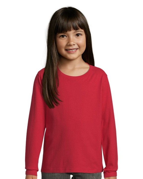 T-shirt SOL'S Imperial Lsl Kids voor bedrukking &amp; borduring