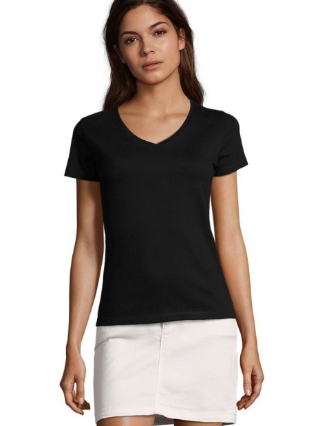 T-Shirts à personnaliser SOL'S Imperial V Women noir profond