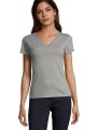 T-Shirts à personnaliser SOL'S Imperial V Women gris chiné