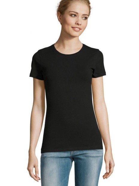 T-Shirts à personnaliser SOL'S Millenium Women noir profond