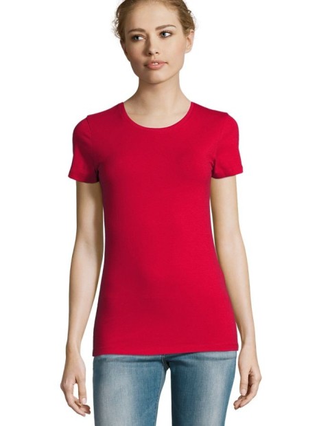 T-Shirts à personnaliser SOL'S Millenium Women rouge