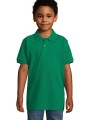 Polos à personnaliser SOL'S Perfect Kids vert prairie