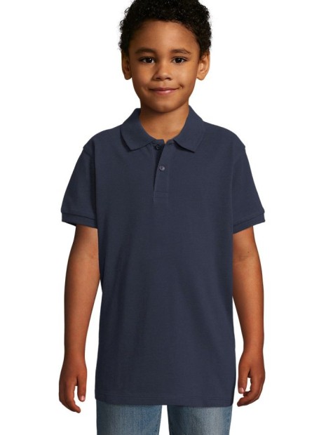 Polos à personnaliser SOL'S Perfect Kids french marine