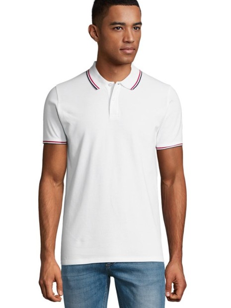 Polos à personnaliser SOL'S Prestige Men blanc