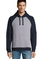 Sweat-shirts à personnaliser SOL'S Seattle GREY MELANGE/NAVY