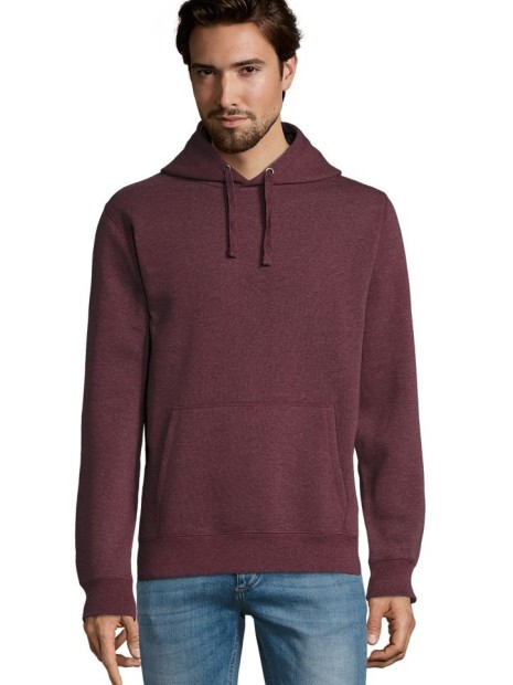 Sweat-shirts à personnaliser SOL'S Spencer oxblood chiné
