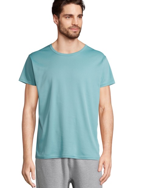 T-Shirts à personnaliser SOL'S Sprint bleu piscine