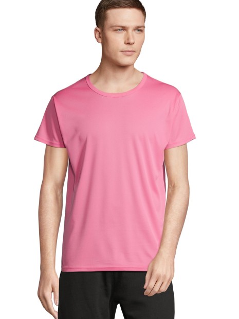 T-Shirts à personnaliser SOL'S Sprint ribbon pink