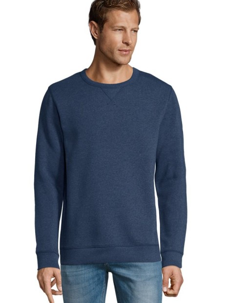 Sweat-shirts à personnaliser SOL'S Sully denim chiné