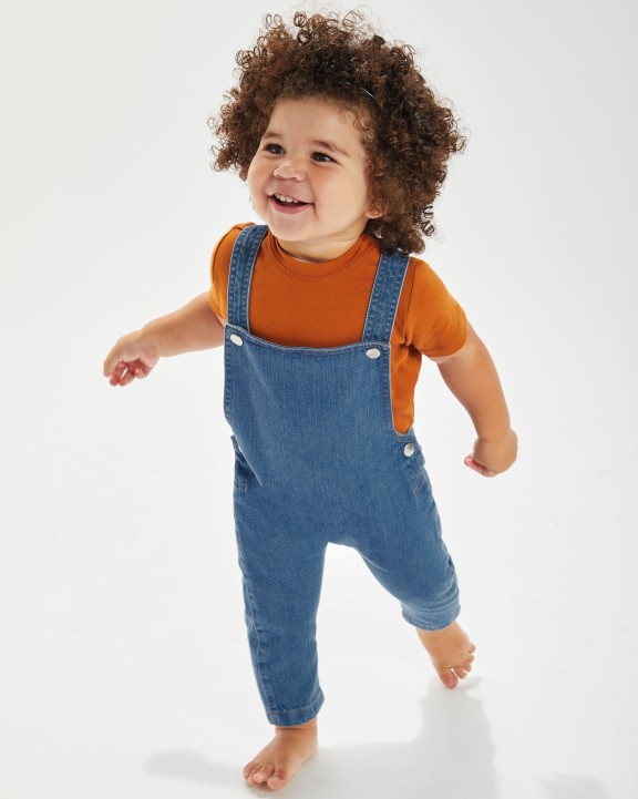Article bébé personnalisable BABYBUGZ BABY ROCKS DENIM DUNGAREES