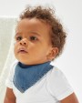 Article bébé personnalisable BABYBUGZ Baby Rocks Denim Bandana Bib
