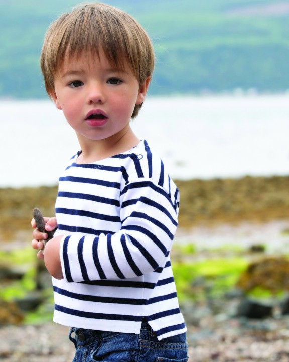 Article bébé personnalisable BABYBUGZ BABY BRETON TOP