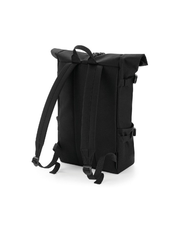 BAG BASE BLOCK ROLL-TOP BACKPACK Tasche personalisierbar