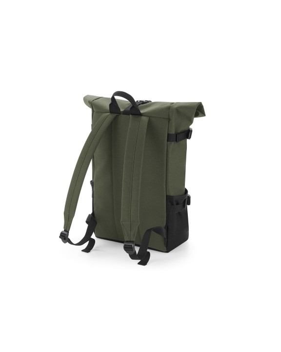 BAG BASE BLOCK ROLL-TOP BACKPACK Tasche personalisierbar