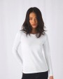 T-shirt personnalisable B&C T-shirt manches longues femme #E190