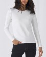 B&C Damen-Langarmshirt #E190 T-Shirt personalisierbar