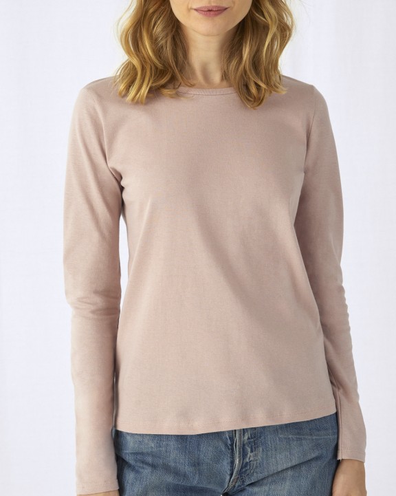 T-shirt B&C #E150 Ladies' T-shirt long sleeves voor bedrukking &amp; borduring
