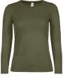 T-shirt B&C #E150 Ladies' T-shirt long sleeves voor bedrukking &amp; borduring