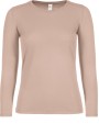 T-shirt B&C #E150 Ladies' T-shirt long sleeves voor bedrukking &amp; borduring
