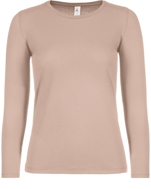 T-shirt B&C #E150 Ladies' T-shirt long sleeves voor bedrukking &amp; borduring