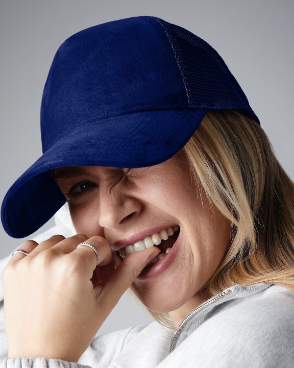 Casquette personnalisable BEECHFIELD SUEDE TRUCKER