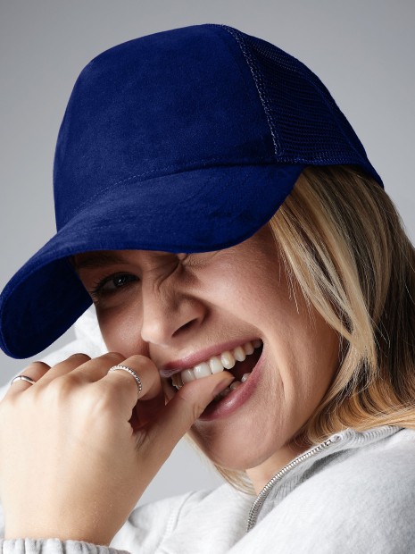 Casquettes à personnaliser BEECHFIELD SUEDE TRUCKER 