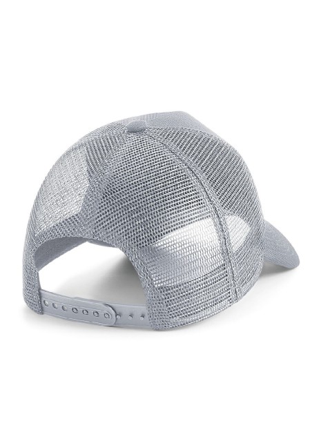 BEECHFIELD MICROKNIT TRUCKER gris clair personnalisable