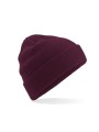 BEECHFIELD Bonnet en coton biologique bordeaux personnalisable