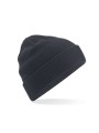 BEECHFIELD Bonnet en coton biologique gris graphite personnalisable