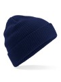 BEECHFIELD Bonnet en coton biologique oxford navy personnalisable