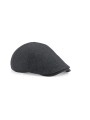 BEECHFIELD MELTON WOOL IVY CAP Charcoal Marl personnalisable