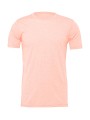 BELLA-CANVAS T-shirt homme col rond Heather heather prism peach personnalisable