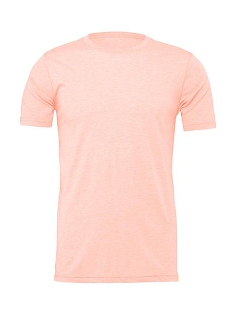 BELLA-CANVAS T-shirt homme col rond Heather heather prism peach personnalisable