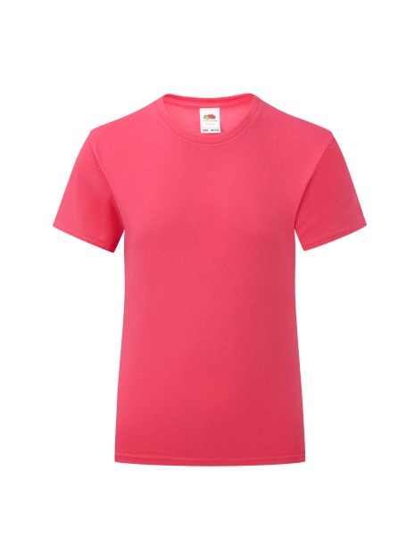 FOL T-shirt fille iconic 150 T FUCHSIA personnalisable