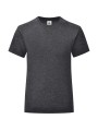 FOL T-shirt fille iconic 150 T heather grey fonce personnalisable