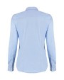 Chemise personnalisable KUSTOM KIT Women's Tailored Fit Stretch Oxford Shirt LS
