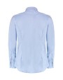 Chemise personnalisable KUSTOM KIT Slim Fit Stretch Oxford Shirt LS