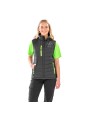 Softshell personnalisable RESULT Gilet softshell rembourré black compass recyclé