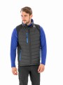 Softshells à personnaliser RESULT Gilet softshell rembourré black compass recyclé 