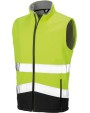 RESULT High-viz softshell jacket Softshell personalisierbar